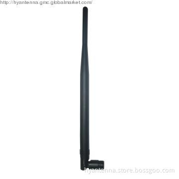 2.4G 7dBi Rubber Antenna With SMA Male Connector
